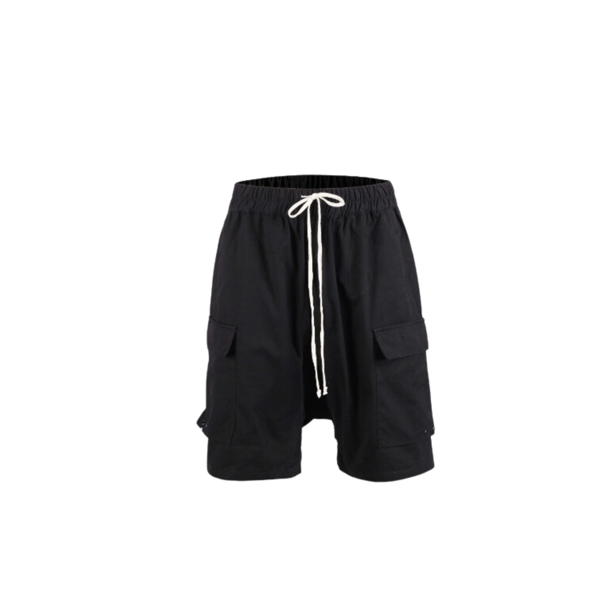 Mnml Drop Crotch Cargo Shorts in Black | 里昂精品服飾